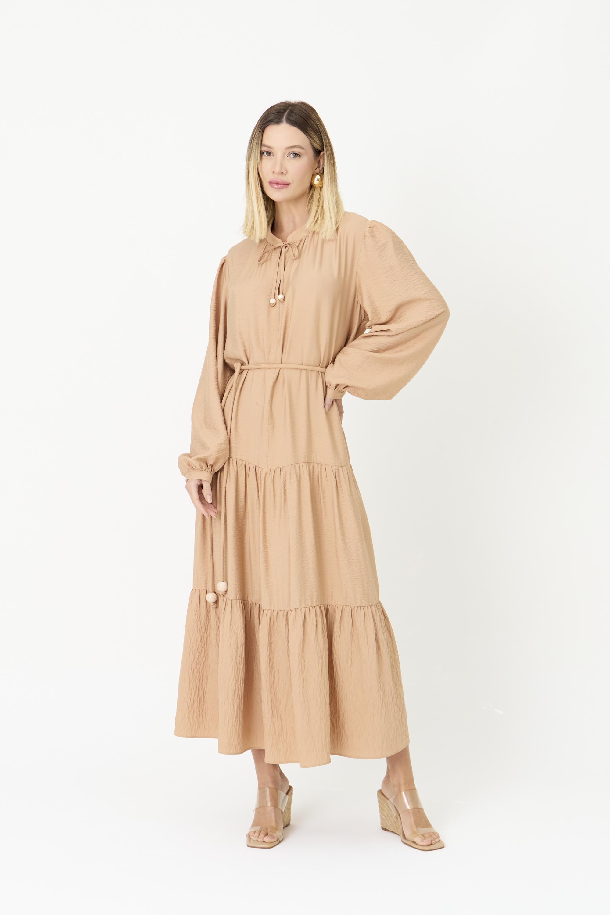 REST0348 - VESTIDO LONGO C/ MARIAS