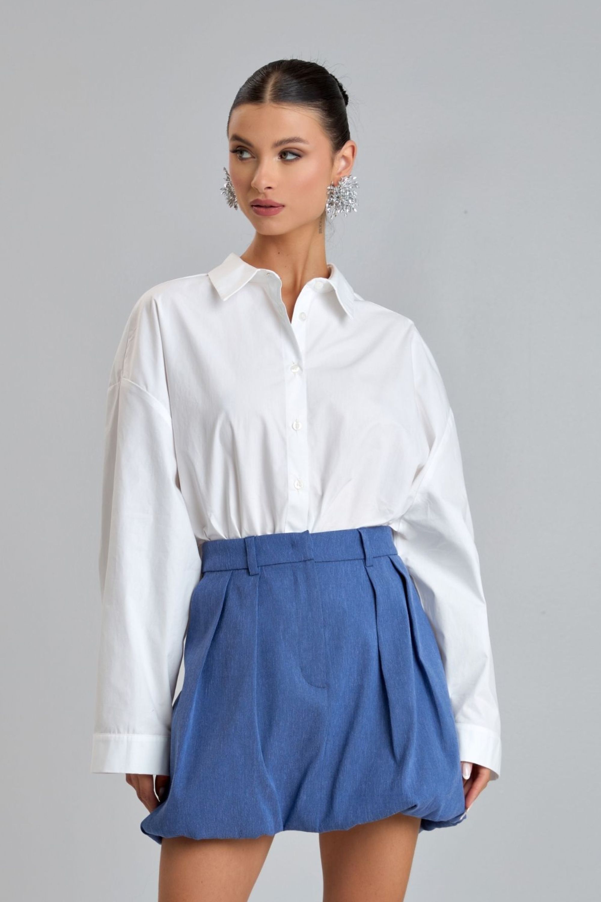 REST0813 - CAMISA COM PREGAS NAS COSTAS